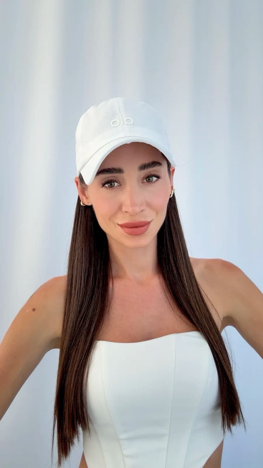 AL Marka Model Beyaz Kep Şapka