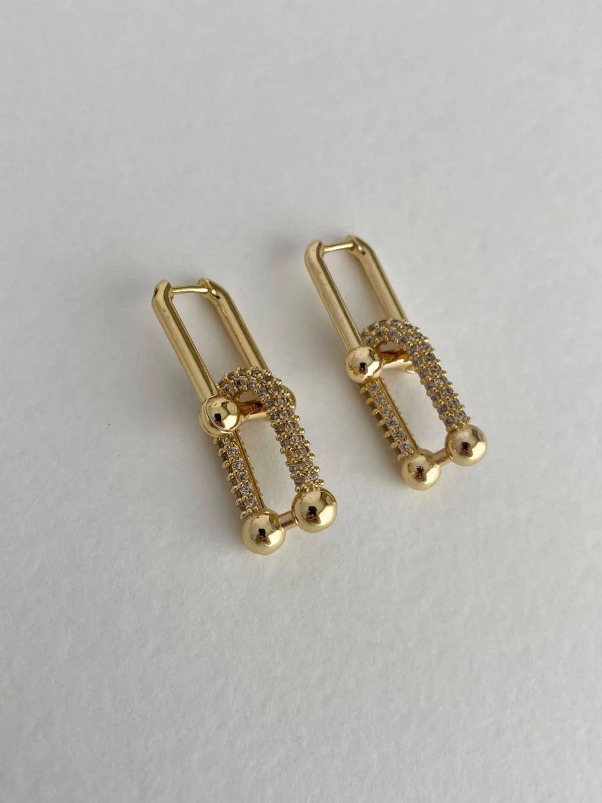 Özel Seri Zirkon Taşlı Marka Gold Küpe