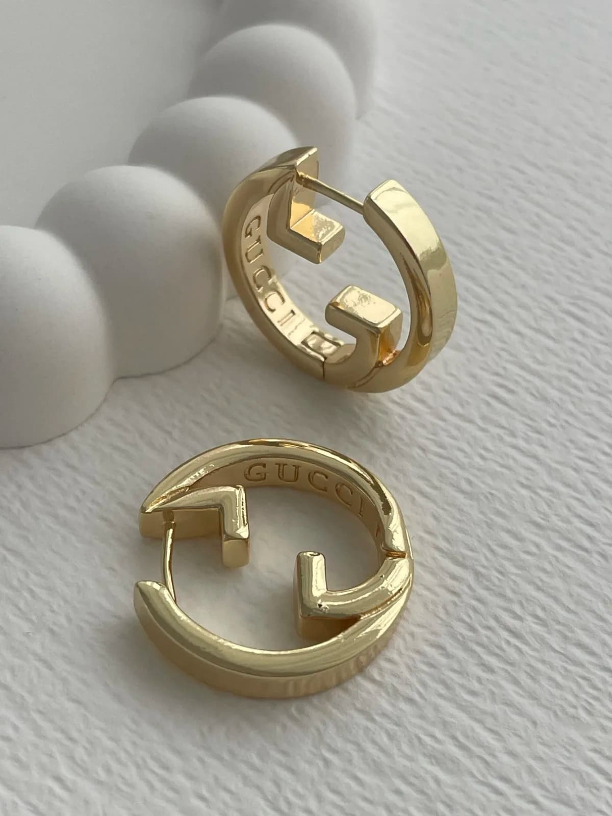 Özel Seri Marka Model Gold Küpe