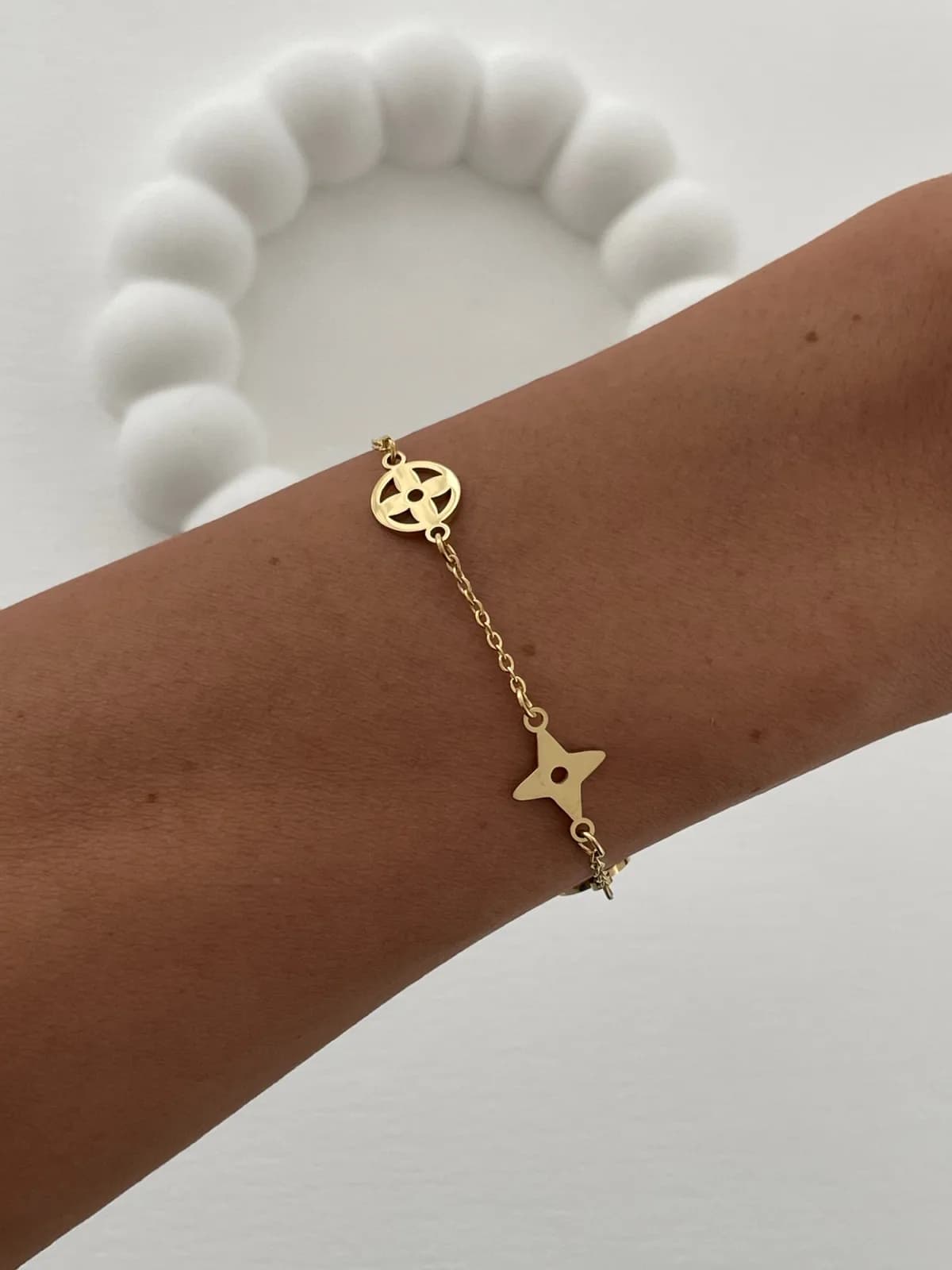Çelik Marka Model Gold Bileklik