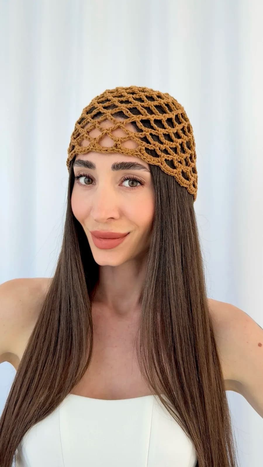 ZR Model Camel File Şapka