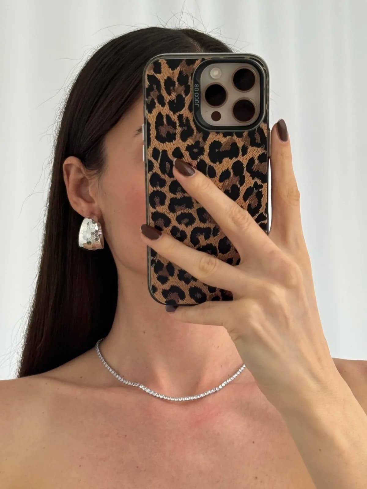 Özel Seri Disko Model Gümüş Halka Küpe