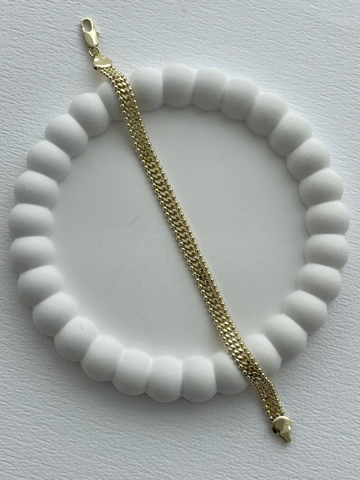 Özel Seri Kordon Tasarım Gold Bileklik