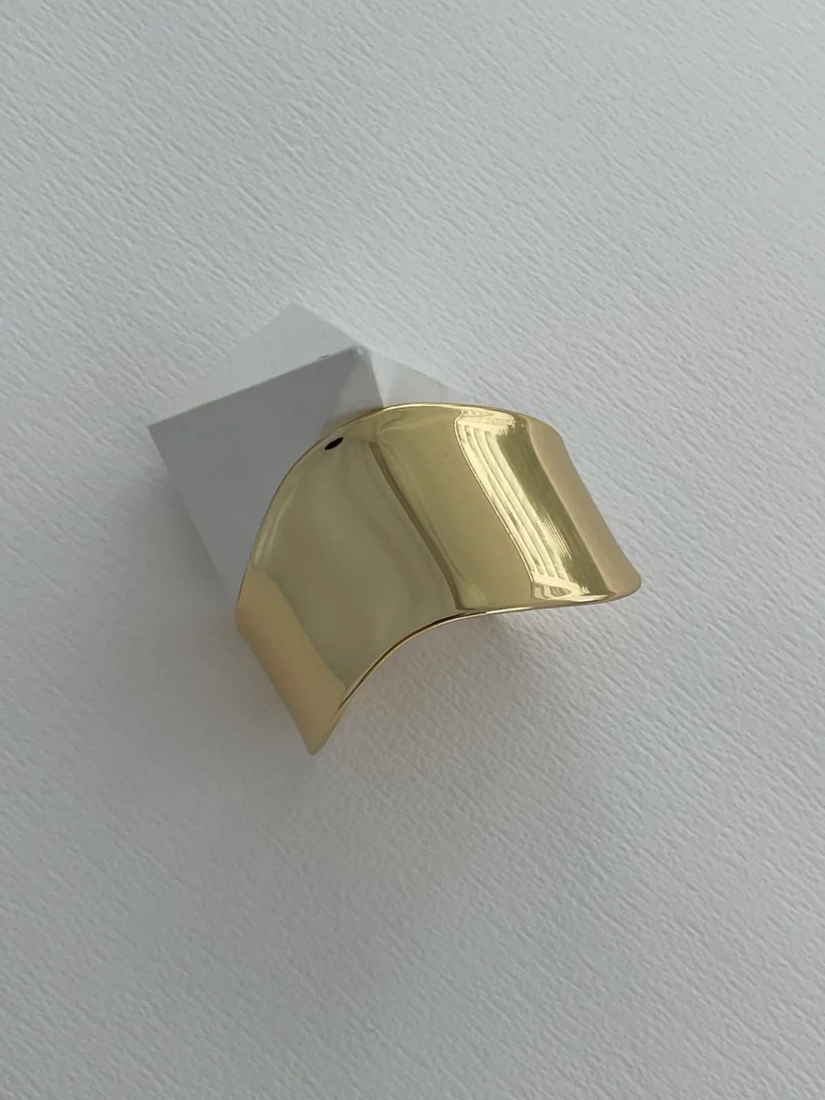 Özel Seri Kıvrım Tasarım Sıkıştırılabilir Gold Bileklik