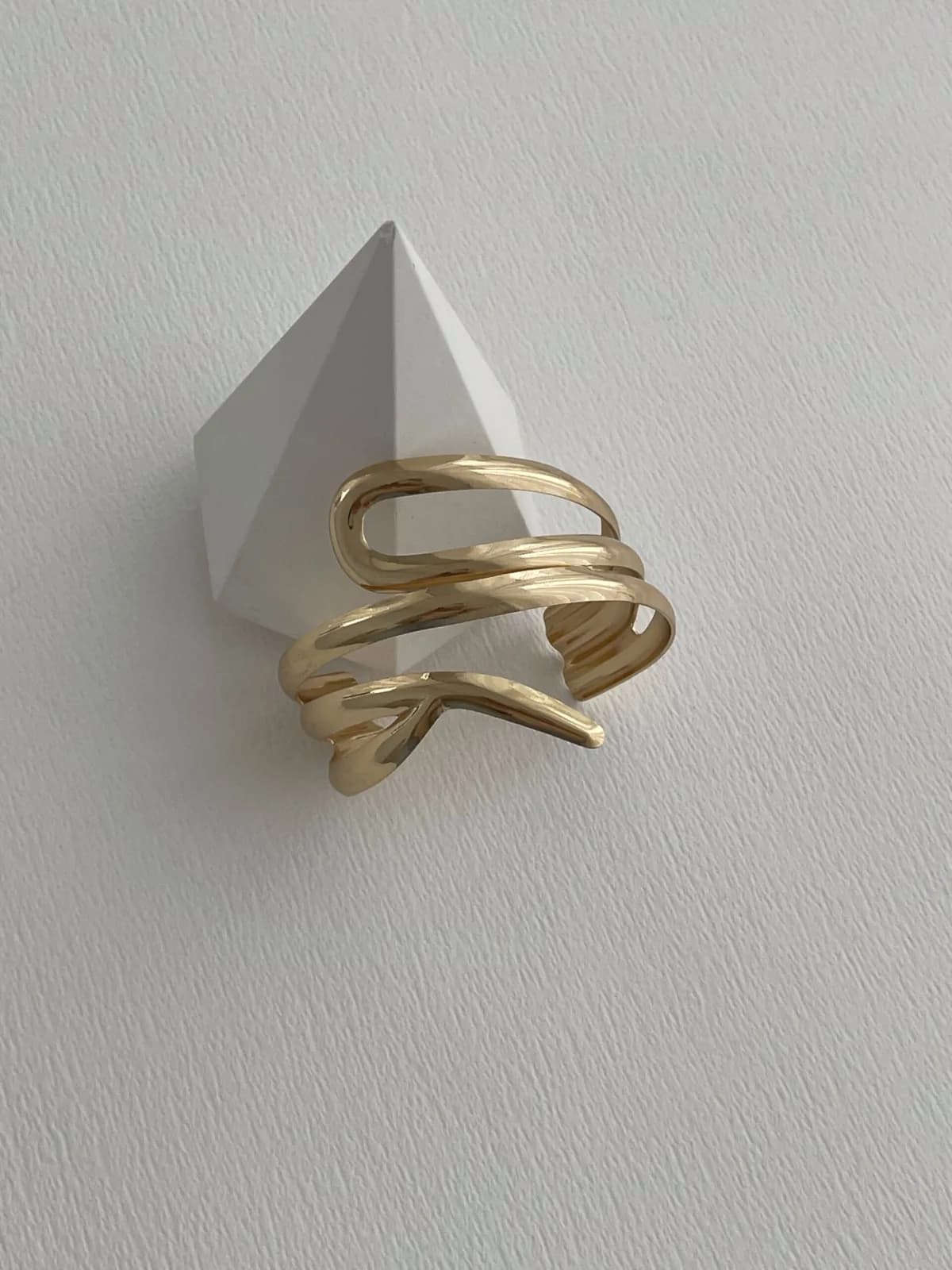 Özel Seri Geometrik Tasarım Ayarlanabilir Gold Bileklik
