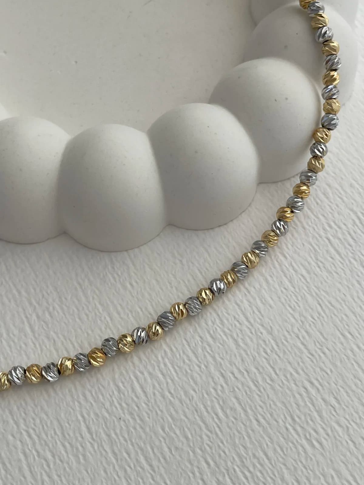 Özel Seri Gold &amp; Gümüş Dorika Kolye