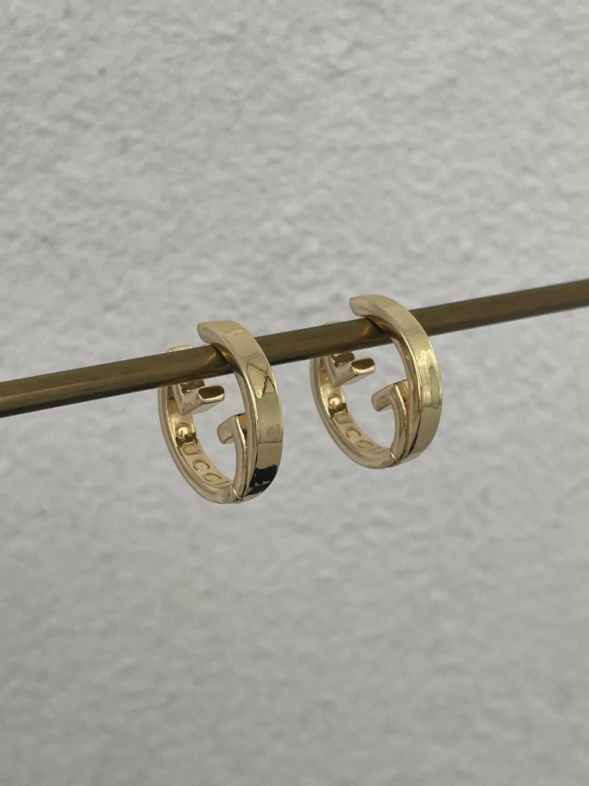 Özel Seri Marka Model Gold Küpe