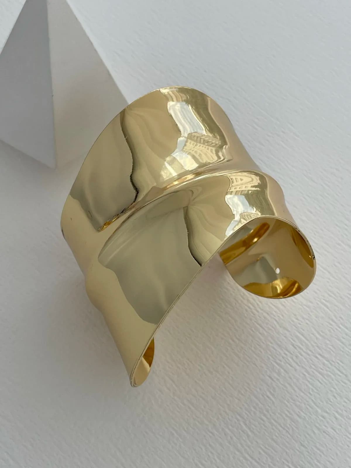 Özel Seri Kalın Plaka Marka Model Sıkıştırılabilir Gold Bileklik