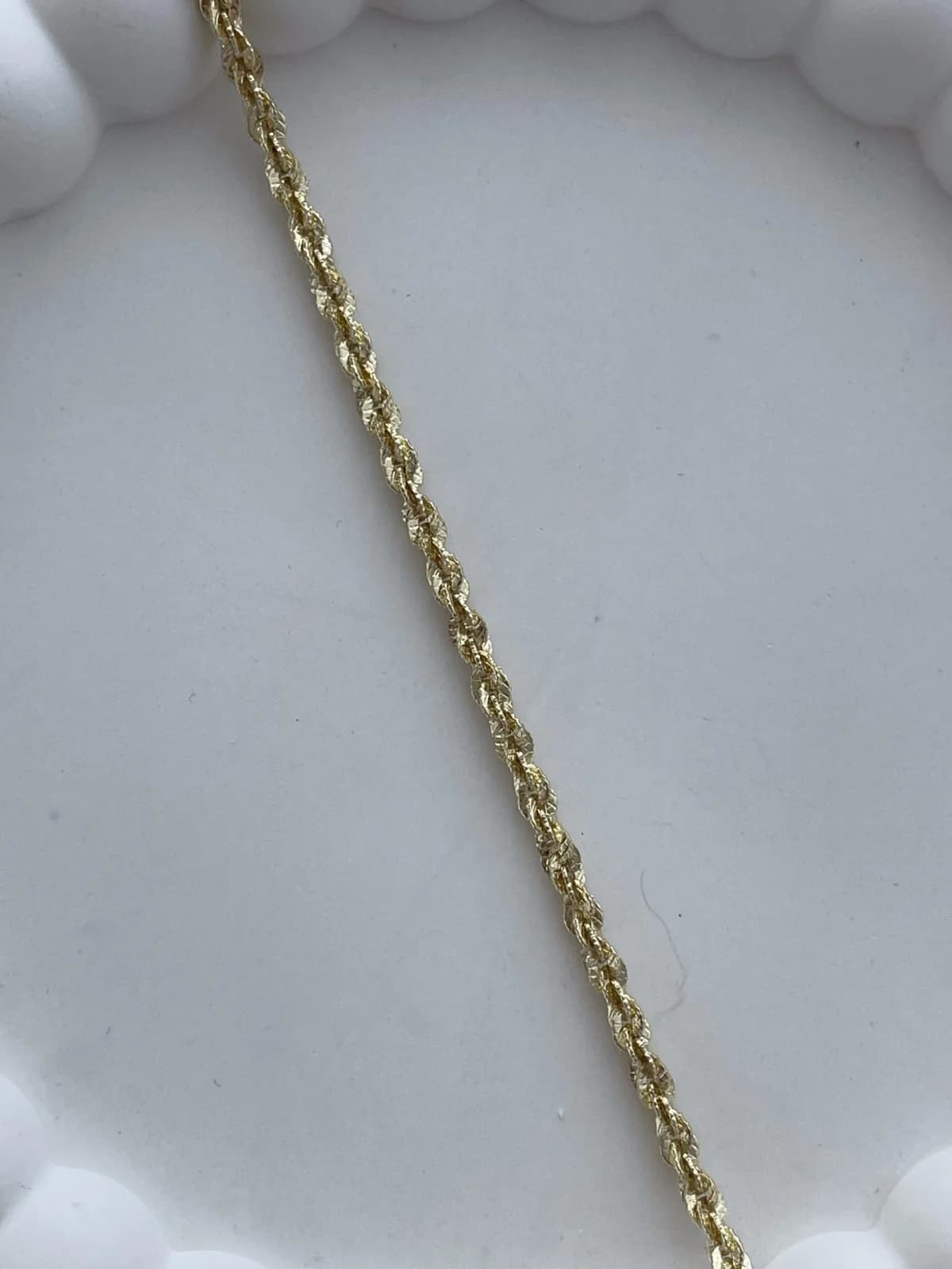 Özel Seri İnce Tasarım Desenli Burgu Tasarım Gold Bileklik