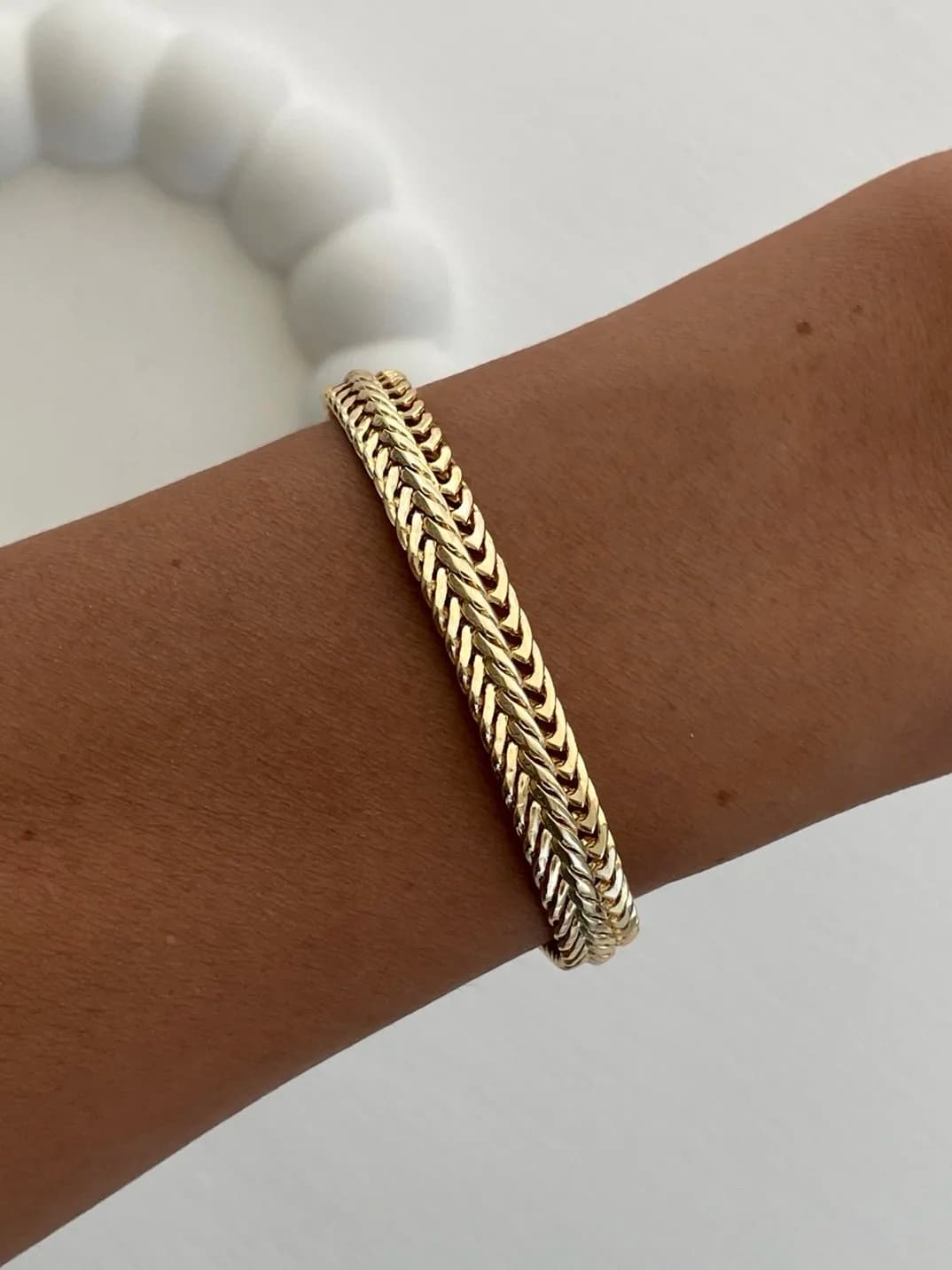 Özel Seri Marka Model Hasır Gold Bileklik