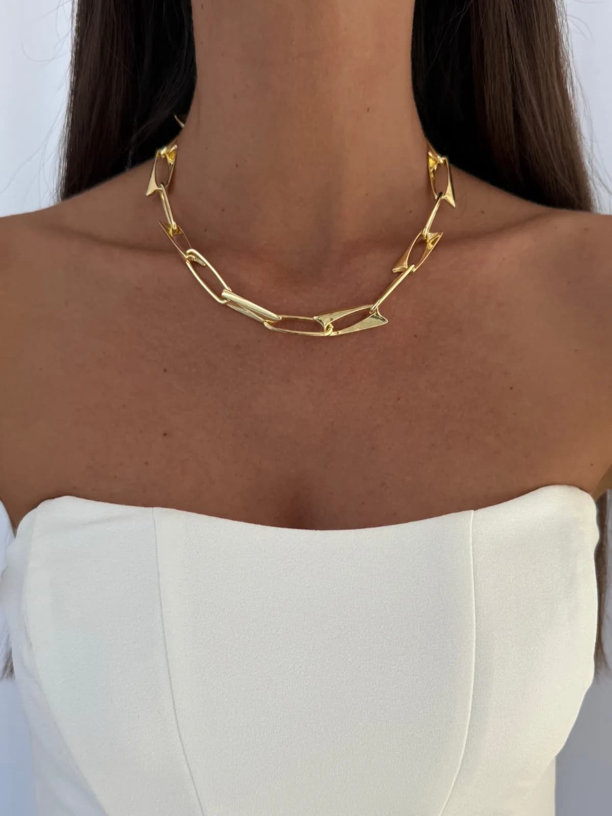 Özel Seri Ataç Tasarım Gold Marka Model Kolye
