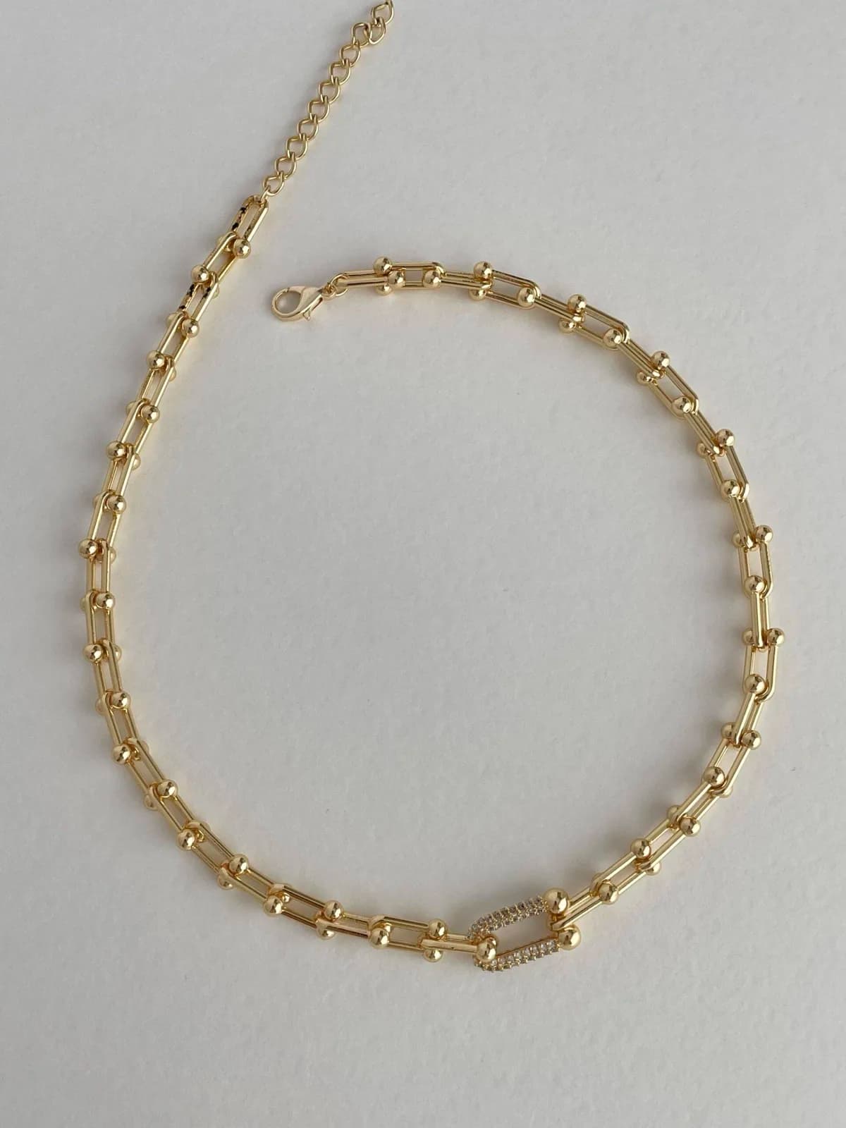 Özel Seri Zirkon Taşlı Marka Gold Kolye