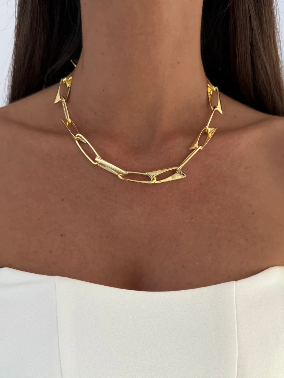 Özel Seri Ataç Tasarım Gold Marka Model Kolye